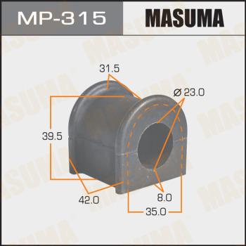 MASUMA MP-315 - Втулка, стабілізатор autocars.com.ua