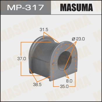 MASUMA MP-317 - Втулка, стабілізатор autocars.com.ua