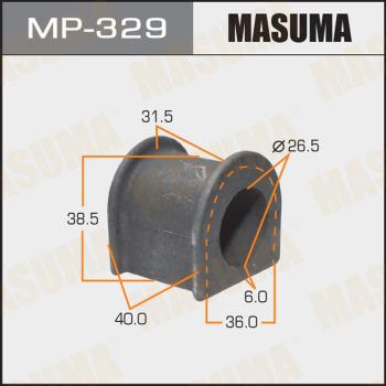 MASUMA MP-329 - Втулка, стабілізатор autocars.com.ua