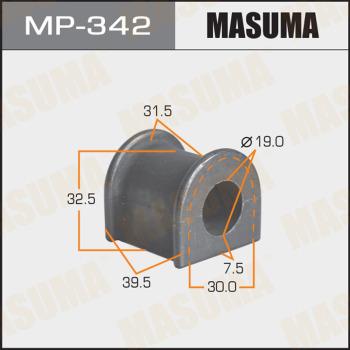 MASUMA MP-342 - Втулка, стабілізатор autocars.com.ua