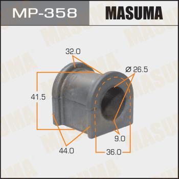 MASUMA MP-358 - Втулка, стабілізатор autocars.com.ua