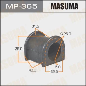 MASUMA MP-365 - Втулка, стабілізатор autocars.com.ua