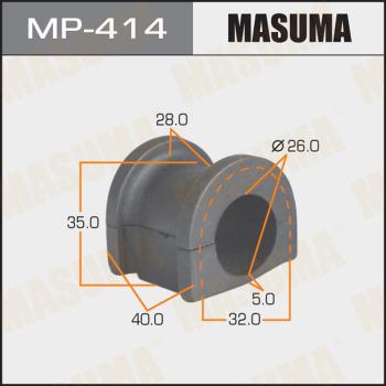 MASUMA MP-414 - Втулка, стабілізатор autocars.com.ua