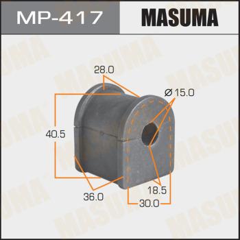 MASUMA MP-417 - Втулка, стабілізатор autocars.com.ua