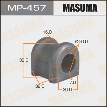 MASUMA MP-457 - Втулка, стабілізатор autocars.com.ua