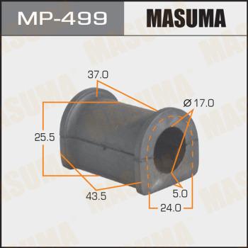 MASUMA MP-499 - Втулка, стабілізатор autocars.com.ua