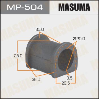 MASUMA MP-504 - Втулка, стабілізатор autocars.com.ua