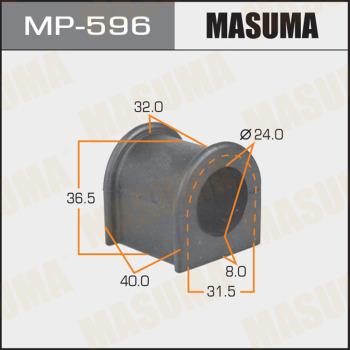 MASUMA MP-596 - Втулка, стабілізатор autocars.com.ua