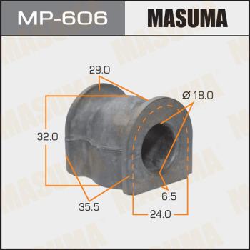 MASUMA MP-606 - Втулка, стабілізатор autocars.com.ua