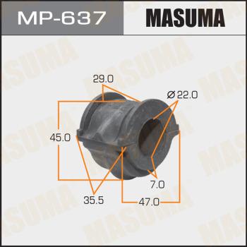 MASUMA MP-637 - Втулка, стабилизатор avtokuzovplus.com.ua