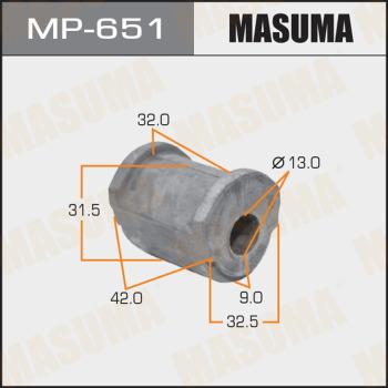 MASUMA MP-651 - Втулка, стабілізатор autocars.com.ua