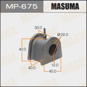 MASUMA MP-675 - Втулка, стабілізатор autocars.com.ua
