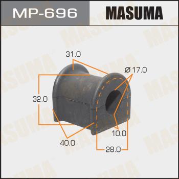 MASUMA MP-696 - Втулка, стабілізатор autocars.com.ua