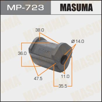 MASUMA MP-723 - Втулка, стабилизатор avtokuzovplus.com.ua