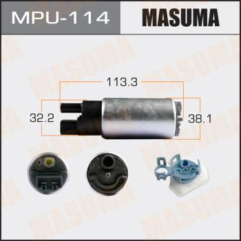 MASUMA MPU114 - Паливний насос autocars.com.ua
