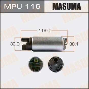MASUMA MPU-116 - Топливный насос avtokuzovplus.com.ua