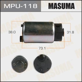 MASUMA MPU118 - Паливний насос autocars.com.ua