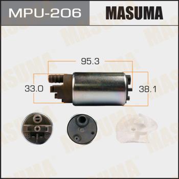 MASUMA MPU206 - Паливний насос autocars.com.ua
