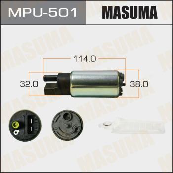 MASUMA MPU-501 - Бензонасос электрический сеточка Honda- Mazda- Mitsubishi- Suzuki MPU501 MASUMA autocars.com.ua