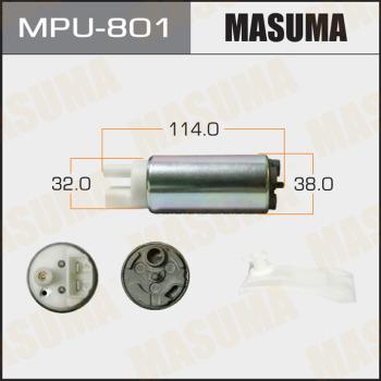 MASUMA MPU-801 - Паливний насос autocars.com.ua