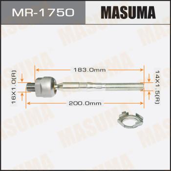 MASUMA MR-1750 - Осевой шарнир, рулевая тяга avtokuzovplus.com.ua