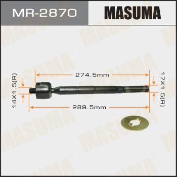 MASUMA MR-2870 - Осьовий шарнір, рульова тяга autocars.com.ua