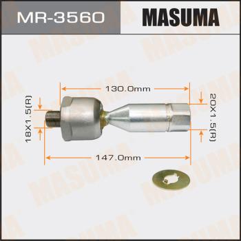 MASUMA MR-3560 - Осьовий шарнір, рульова тяга autocars.com.ua