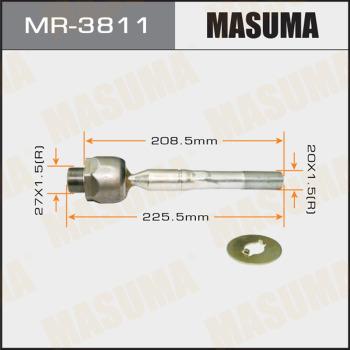 MASUMA MR-3811 - Осевой шарнир, рулевая тяга avtokuzovplus.com.ua