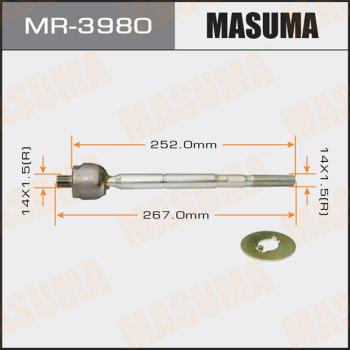 MASUMA MR-3980 - Осьовий шарнір, рульова тяга autocars.com.ua