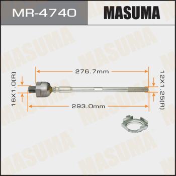 MASUMA MR4740 - Осевой шарнир, рулевая тяга avtokuzovplus.com.ua