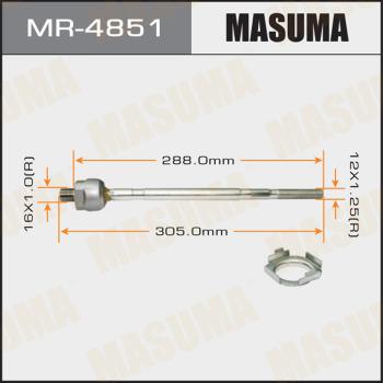 MASUMA MR-4851 - Осевой шарнир, рулевая тяга avtokuzovplus.com.ua