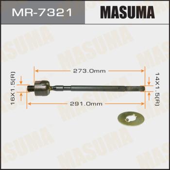 MASUMA MR-7321 - Осевой шарнир, рулевая тяга avtokuzovplus.com.ua