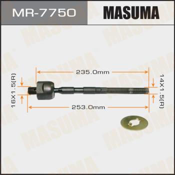 MASUMA MR7750 - Осьовий шарнір, рульова тяга autocars.com.ua