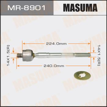 MASUMA MR-8901 - Осевой шарнир, рулевая тяга avtokuzovplus.com.ua