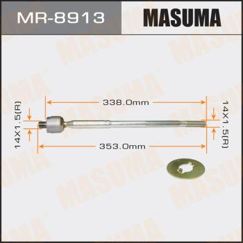 MASUMA MR-8913 - Осьовий шарнір, рульова тяга autocars.com.ua