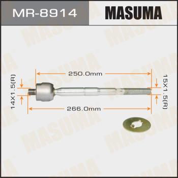 MASUMA MR-8914 - Осьовий шарнір, рульова тяга autocars.com.ua