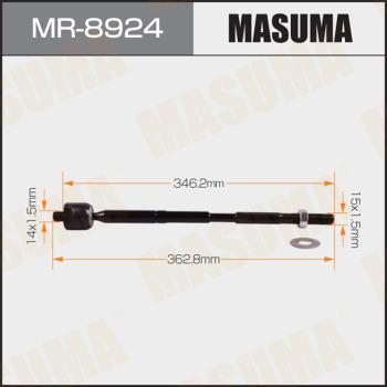 MASUMA MR-8924 - Осевой шарнир, рулевая тяга avtokuzovplus.com.ua