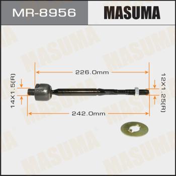 MASUMA MR-8956 - Осьовий шарнір, рульова тяга autocars.com.ua