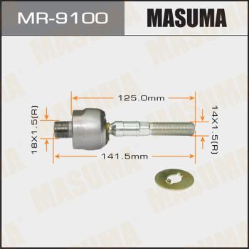 MASUMA MR-9100 - Осьовий шарнір, рульова тяга autocars.com.ua