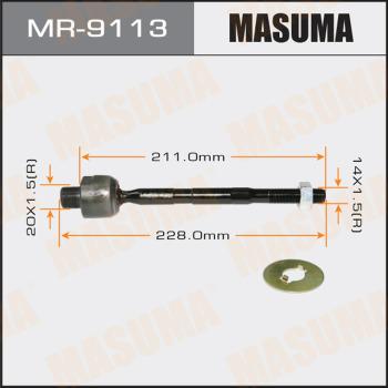 MASUMA MR-9113 - Осевой шарнир, рулевая тяга avtokuzovplus.com.ua