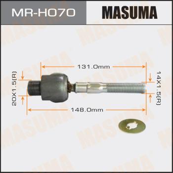 MASUMA MR-H070 - Осьовий шарнір, рульова тяга autocars.com.ua