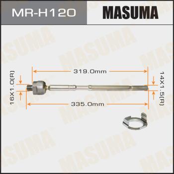 MASUMA MR-H120 - Осевой шарнир, рулевая тяга avtokuzovplus.com.ua