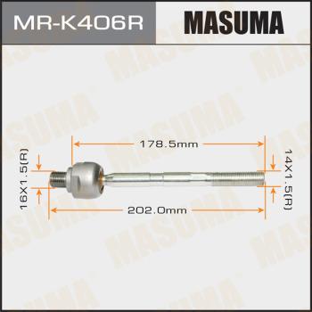 MASUMA MR-K406R - Осьовий шарнір, рульова тяга autocars.com.ua