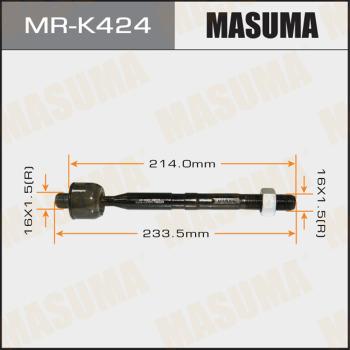 MASUMA MR-K424 - Осьовий шарнір, рульова тяга autocars.com.ua