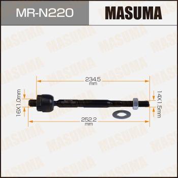 MASUMA MR-N220 - Осьовий шарнір, рульова тяга autocars.com.ua