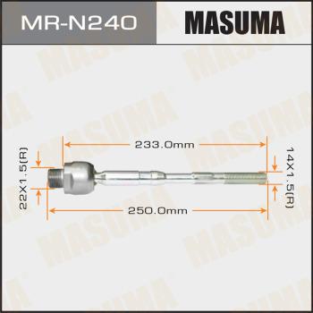 MASUMA MR-N240 - Осевой шарнир, рулевая тяга avtokuzovplus.com.ua