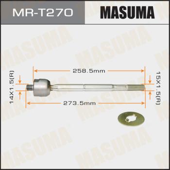 MASUMA MR-T270 - Осевой шарнир, рулевая тяга avtokuzovplus.com.ua