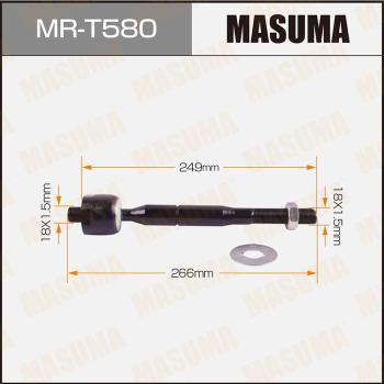 MASUMA MR-T580 - Осьовий шарнір, рульова тяга autocars.com.ua
