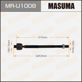 MASUMA MR-U1008 - Осевой шарнир, рулевая тяга avtokuzovplus.com.ua