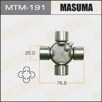 MASUMA MTM-191 - Крестовина карданного вала 25x76.8 Mitsubishi Pajero MTM191 MASUMA autocars.com.ua
